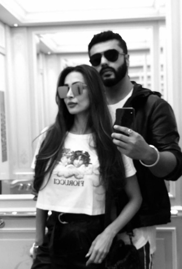 أرجون كابور يرد على شائعات الانفصال بصورة تجمعه بماليكا أرورا