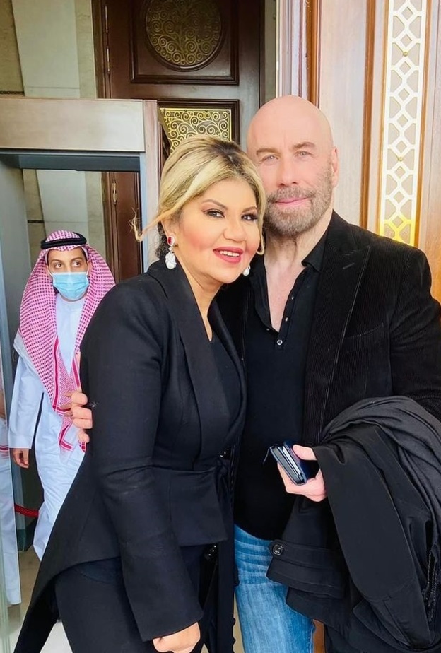 بوسي شلبي وجون ترافولتا