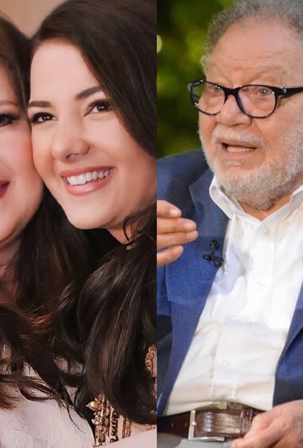 يحيى الفخراني ودنيا سمير غانم ووالدتها