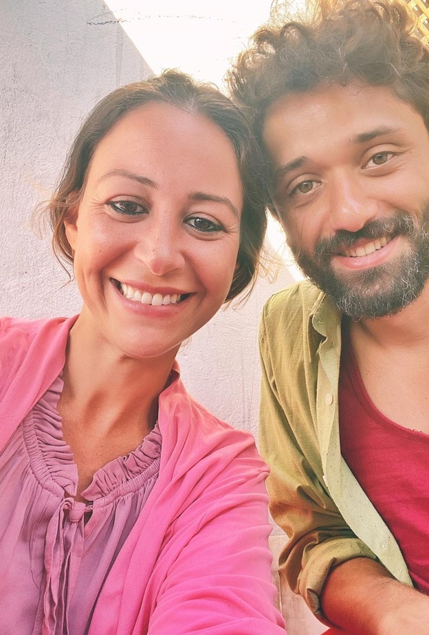 منة شلبي وكريم محمود عبد العزيز 