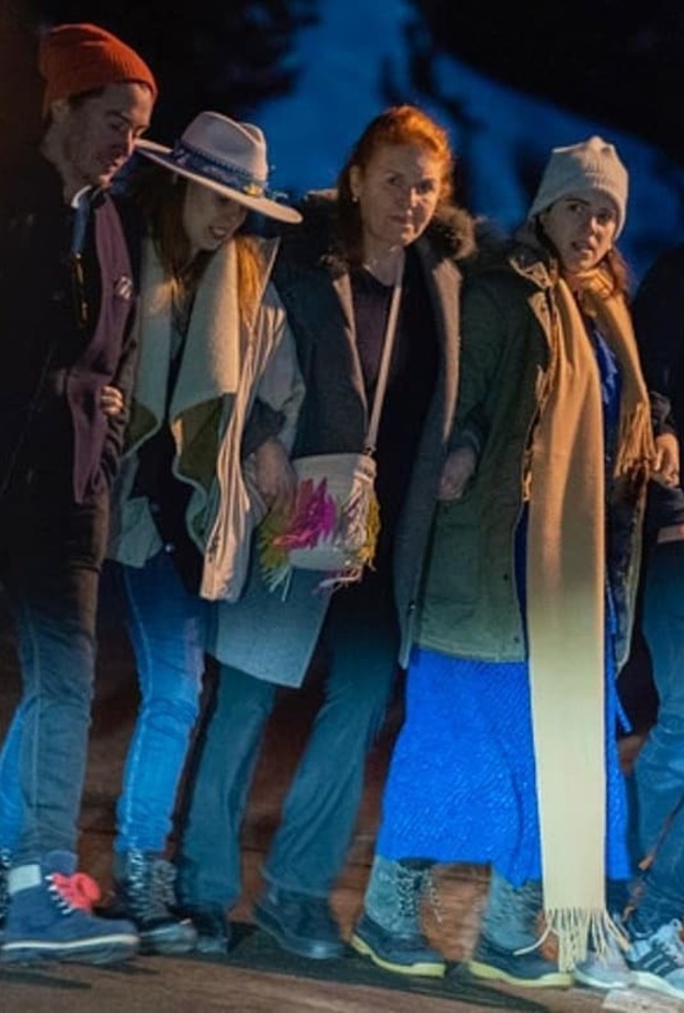 أحدث ظهور لدوق يورك وابنتيها في سويسرا