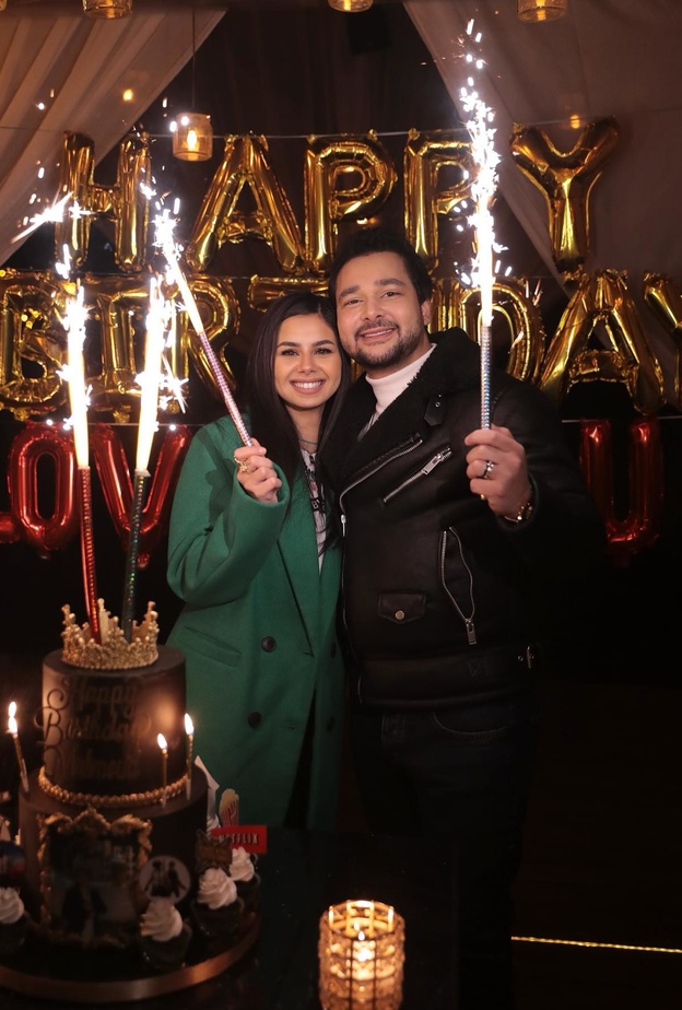 منة عرفة ومحمود المهدي 