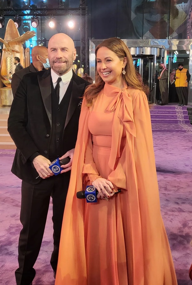 ريا ابي راشد وجون ترافولتا 