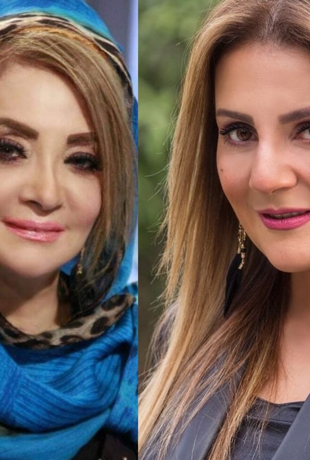 رانيا محمود ياسين ووالدتها شهيرة