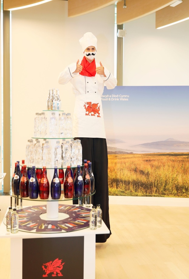 أشهى الأطعمة في جناح ويلز