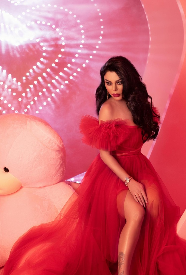 النجمة هيفاء وهبي في ليلة فالنتاين - الصورة للمصور شربل مسلّم