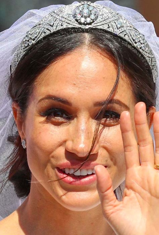 تصفيفة زفاف ميغان ماركل Meghan Markle دوقة ساسيكس