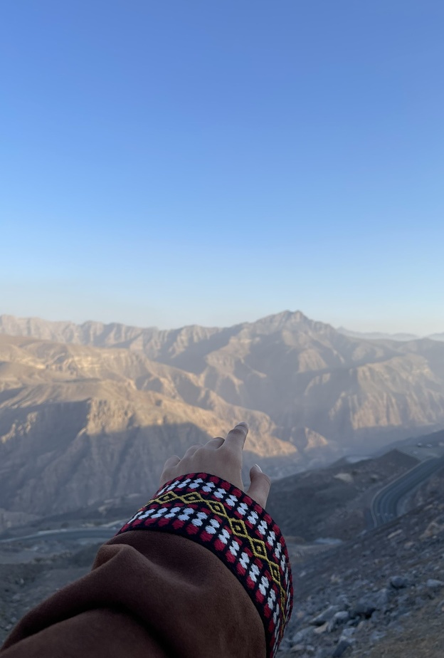 جبل جيس الساحر - المصدر @MaithaTweets.