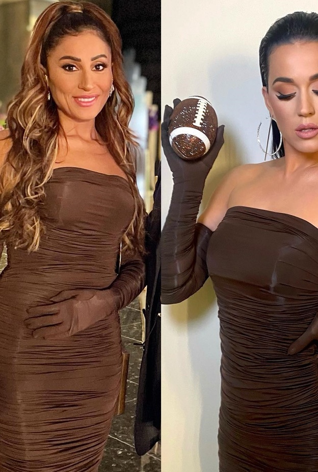 كاتي بيري ودينا الشربيني