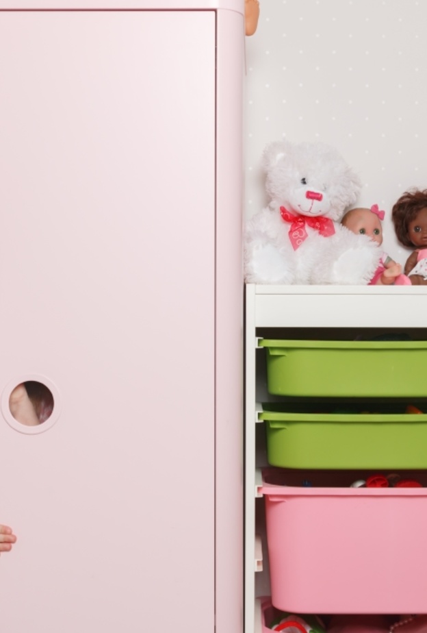 علب بلاستيك لتخزين لعب الأطفال