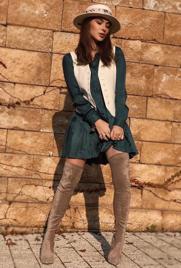 اطلالات عصرية بلمسات أنثوية مستوحاة من ستيفاني صليبا