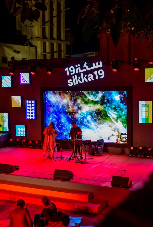 مهرجان سكة للفنون والتصميم- المصدر وام