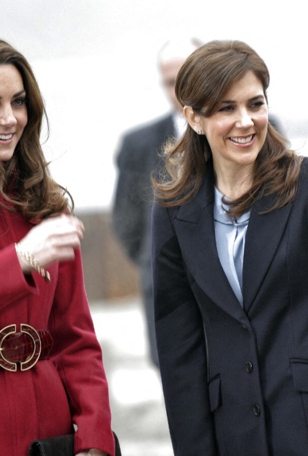 كيت ميدلتون والأميرة ماري 