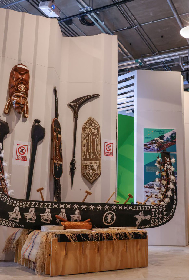 جناح جزر سليمان في إكسبو 2020 دبي.. كنوز من العملات الصدفية والمقتنيات النادرة