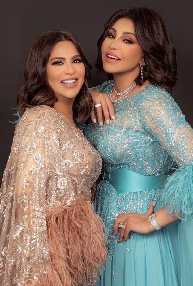 أحلام ونوال الكويتية تتنافسان على الإطلالة الجمالية المشرقة في "لقاء القمة"