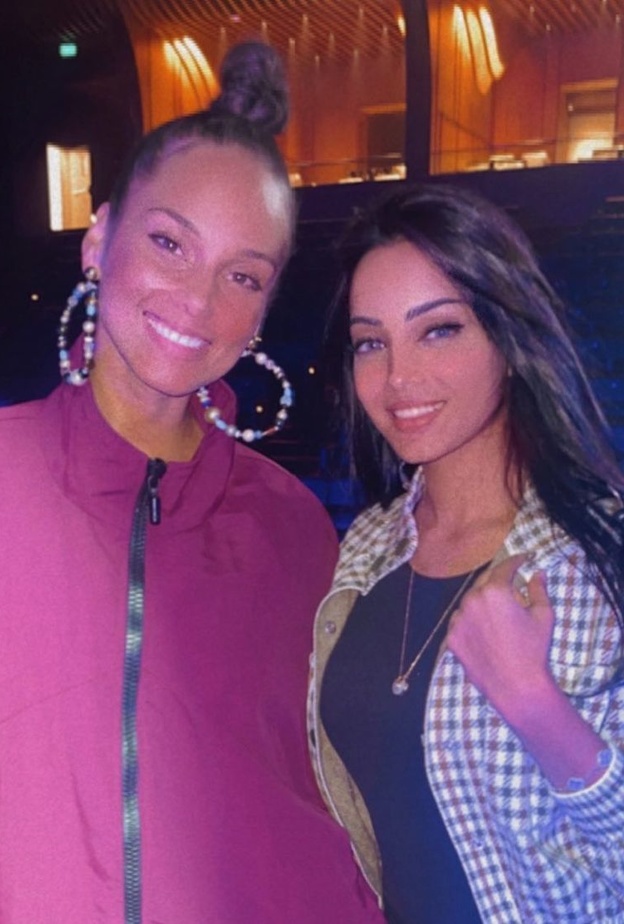 أليشيا كيز ورويدا رفه