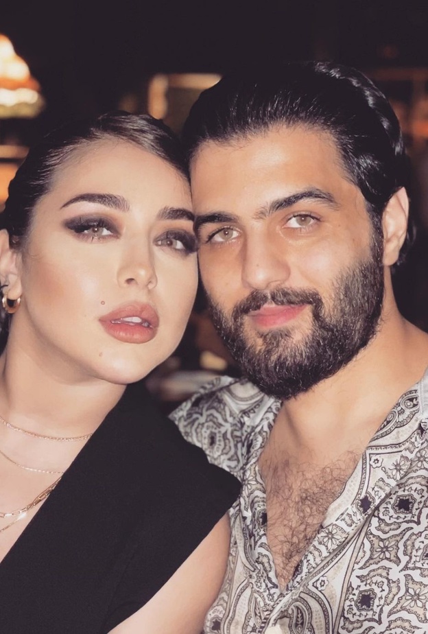 هيا مرعشلي تظهر مع شاب وسيم في عيد الحب