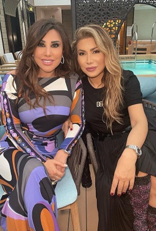 إطلالة نجوى كرم ونوال الزغبي بجلسة عفوية في Stars on board