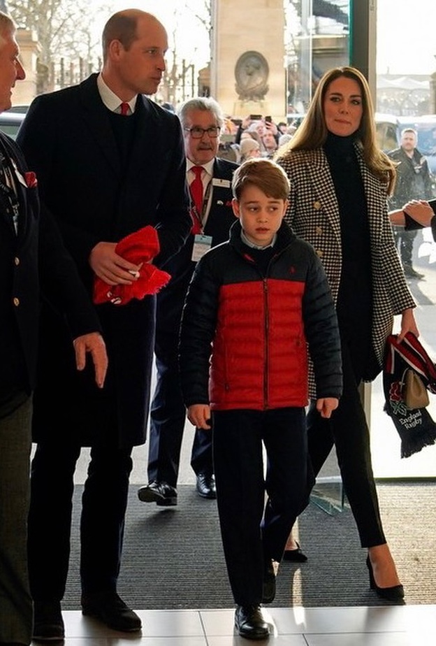 دوق ودوقة كامبريدج يحضران مباراة ركبي في استاد تويكنهام