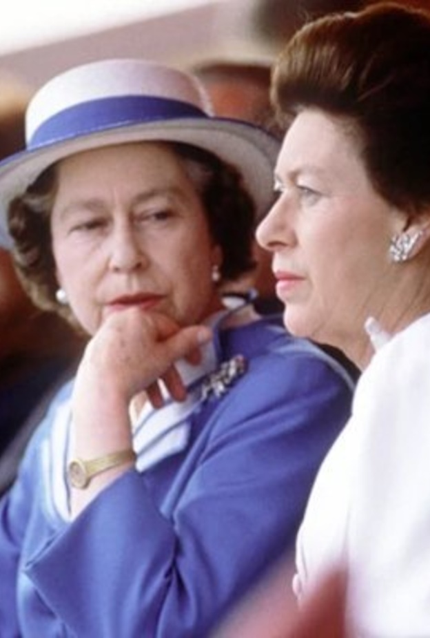 ملكة بريطانيا والأميرة مارغريت