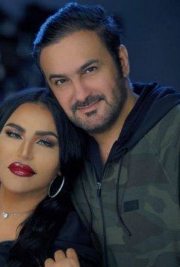 أحلام وزوجها مبارك الهاجري