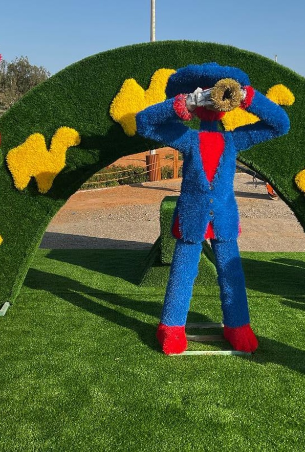 لوحات فنية خلابة من الزهور وأجواء ساحرة للزوار - المصدر AlAinEvents.