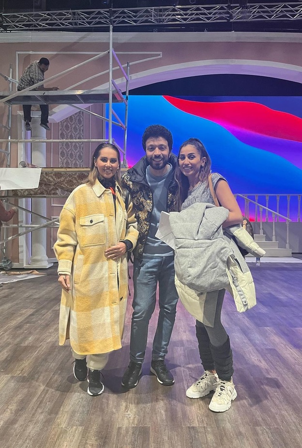 ياسمين رئيس ودينا الشربيني