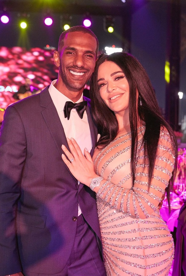 زفاف منى قطان اليوم من حسن الأمين