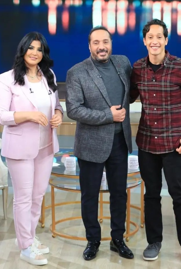 علي الحجار ونجله 