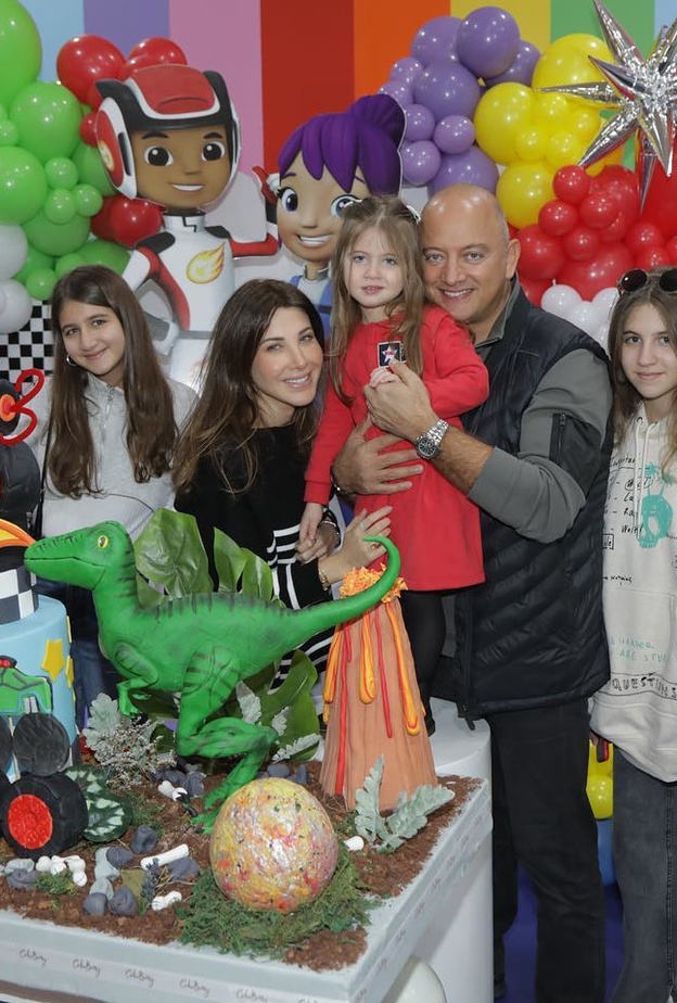 عيد ميلاد ابنة نانسي عجرم 