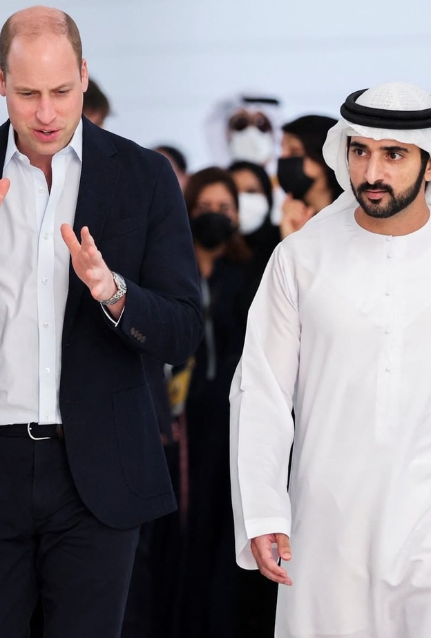 الأمير وليام ينشر صورة جديدة من زيارته الرسمية في دبي