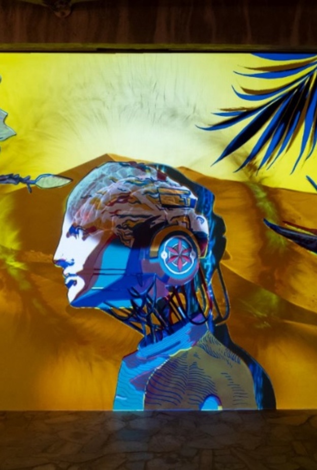 إبداع فني في مهرجان سكة للفنون