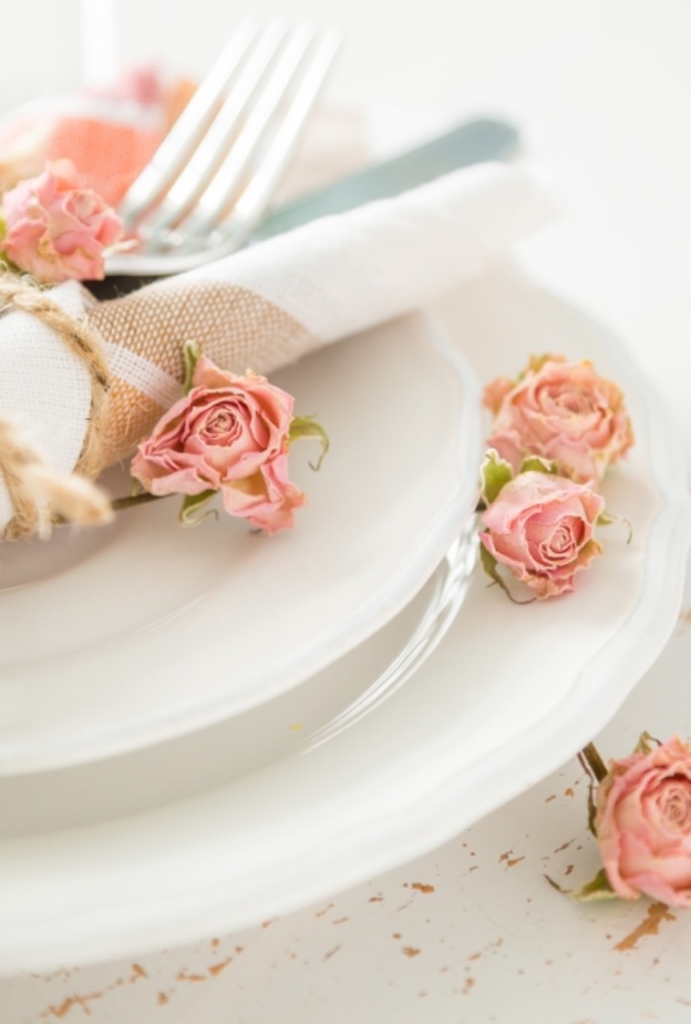 تزيين الأطباق في موائد عيد الحب