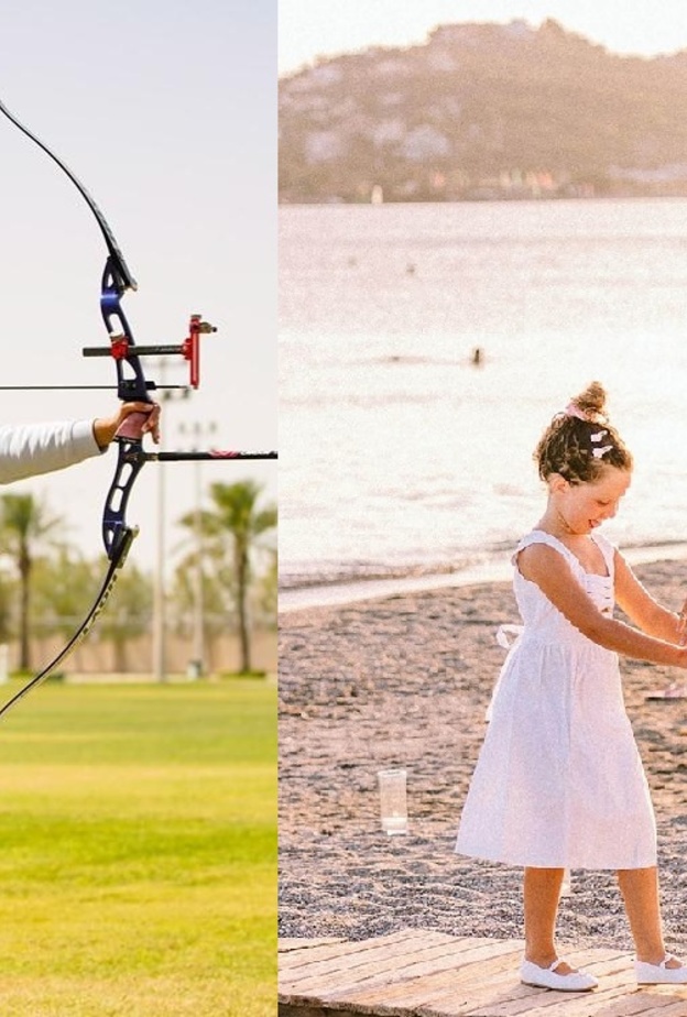 ابنة جورج وسوف مع والدتها