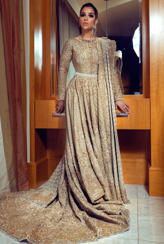 فساتين سهرة جذابة انستقرام@balqueesfathi