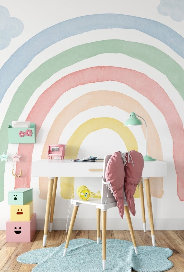 مكتب يليق بغرف البنات