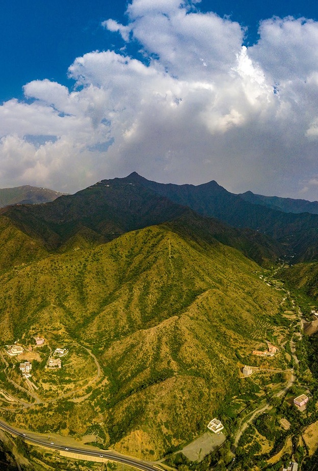 منتزه السحاب في منطقة عسير