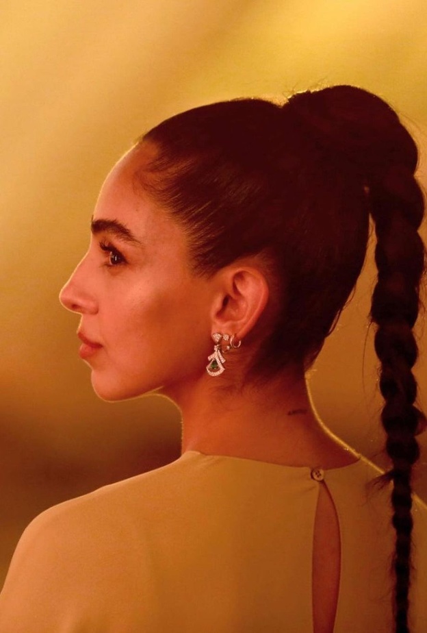 تسريحات شعر سلمى ابو ضيف المميزة - من صفحتها على انستغرام