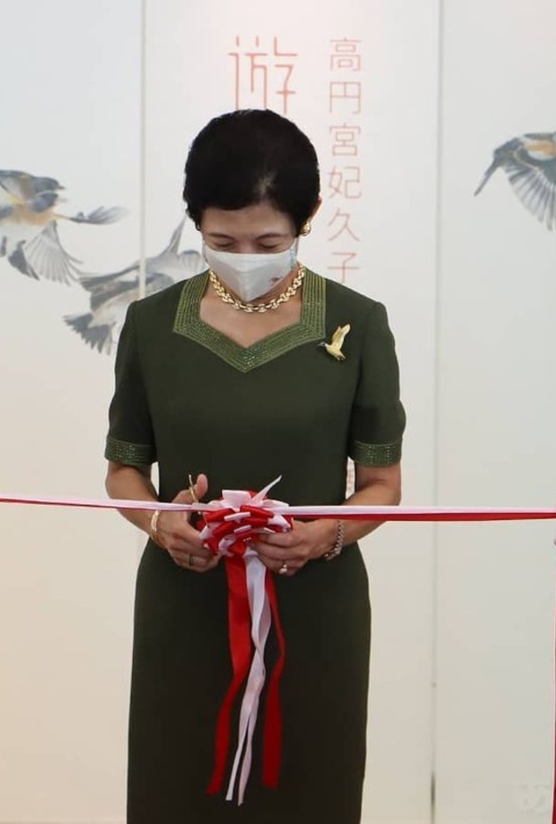 الأميرة اليابانية تاكامادو تفتتح معرض الصور الدبلوماسية