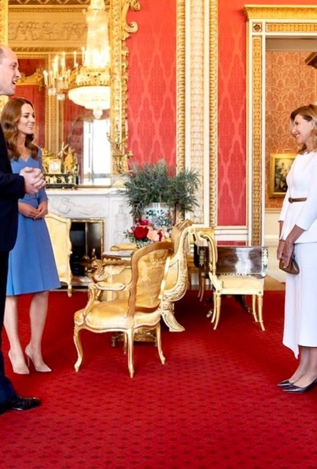 رئيس أوكرانيا يوجه الشكر لوليام وكيت على دعم بلاده ويتجاهل شكر ميغان وهاري؟