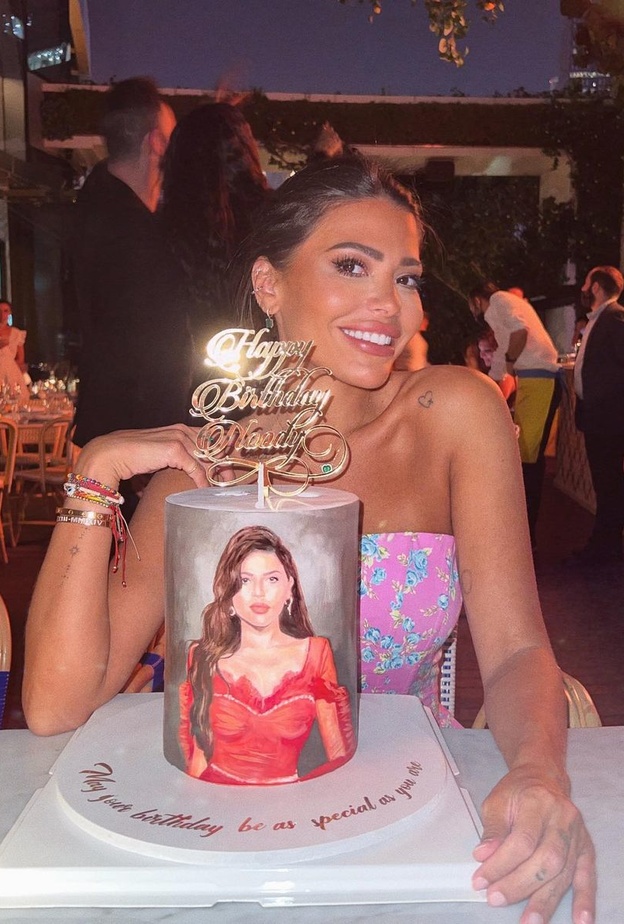 العنود بدر تحتفل بعيد ميلادها في دبي