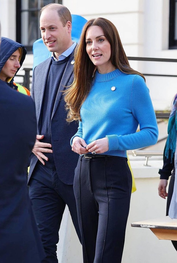 دوق ودوقة كمبريدج يزوران المركز الثقافي الأوكراني