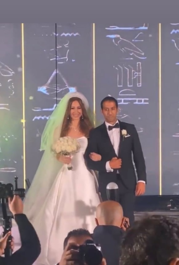 زفاف الفنانة هند رضا