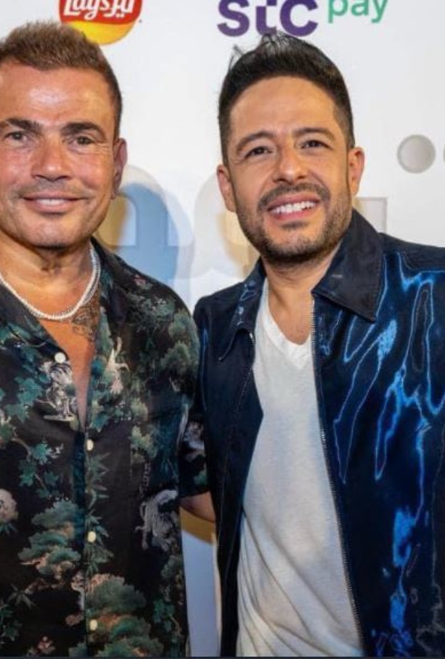 محمد حماقي وعمرو دياب 