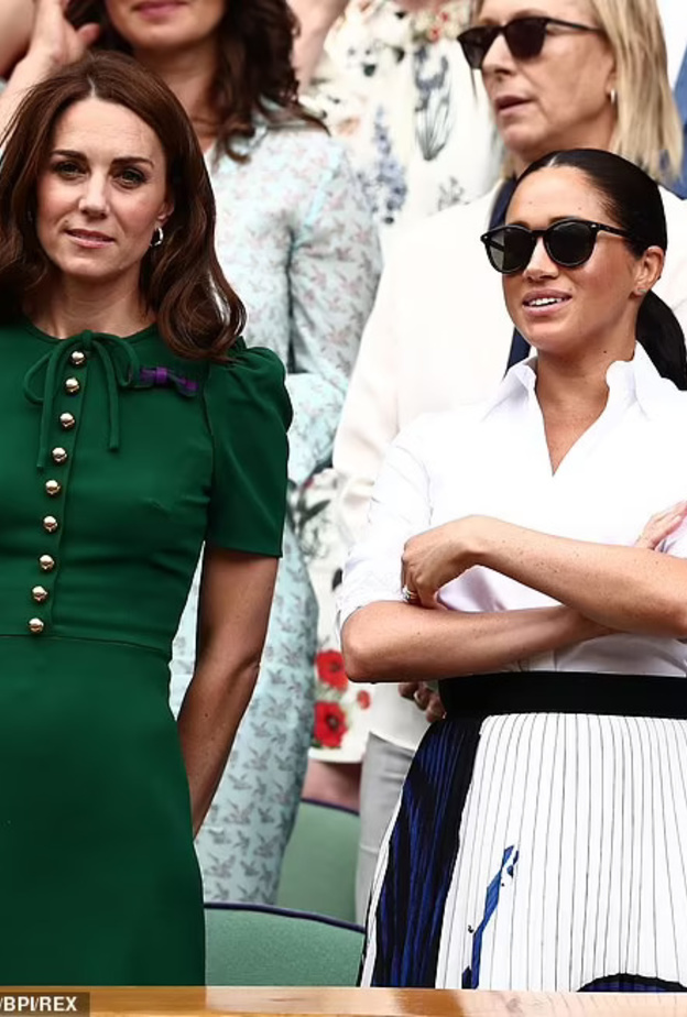 ميغان ماركل وكيت ميدلتون