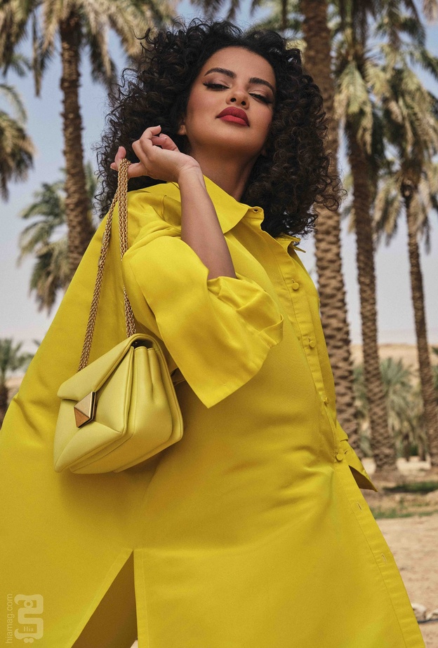 محاور المشاهير عدنان الكاتب يحاور المذيعة السعودية الشابة أجواء الجودي بمناسبة يوم المرأة العالمي