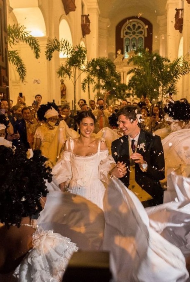 زواج الأمير جوزيف إيمانويل أمير ليختنشتاين في حفل زفاف ضخم في كولومبيا