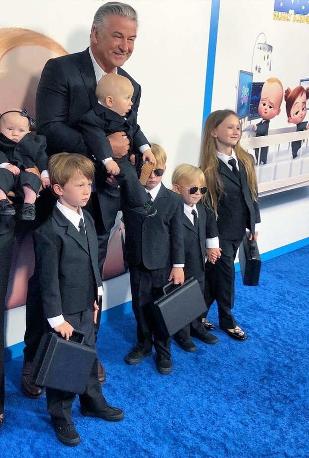 أليك بالدوين وعائلته