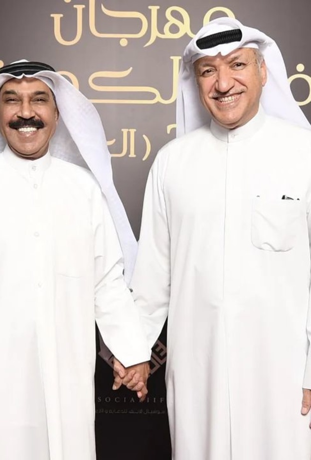 الفنان عبدالله الرويشد وسالم الهندي