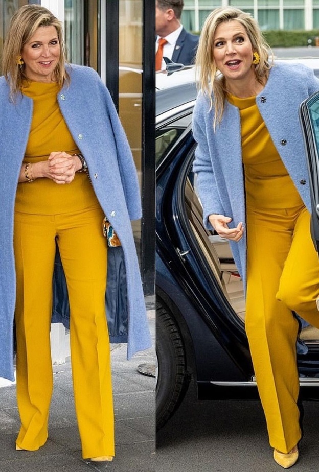 الملكة ماكسيما تزور مركز استقبال للاجئين الأوكرانيين